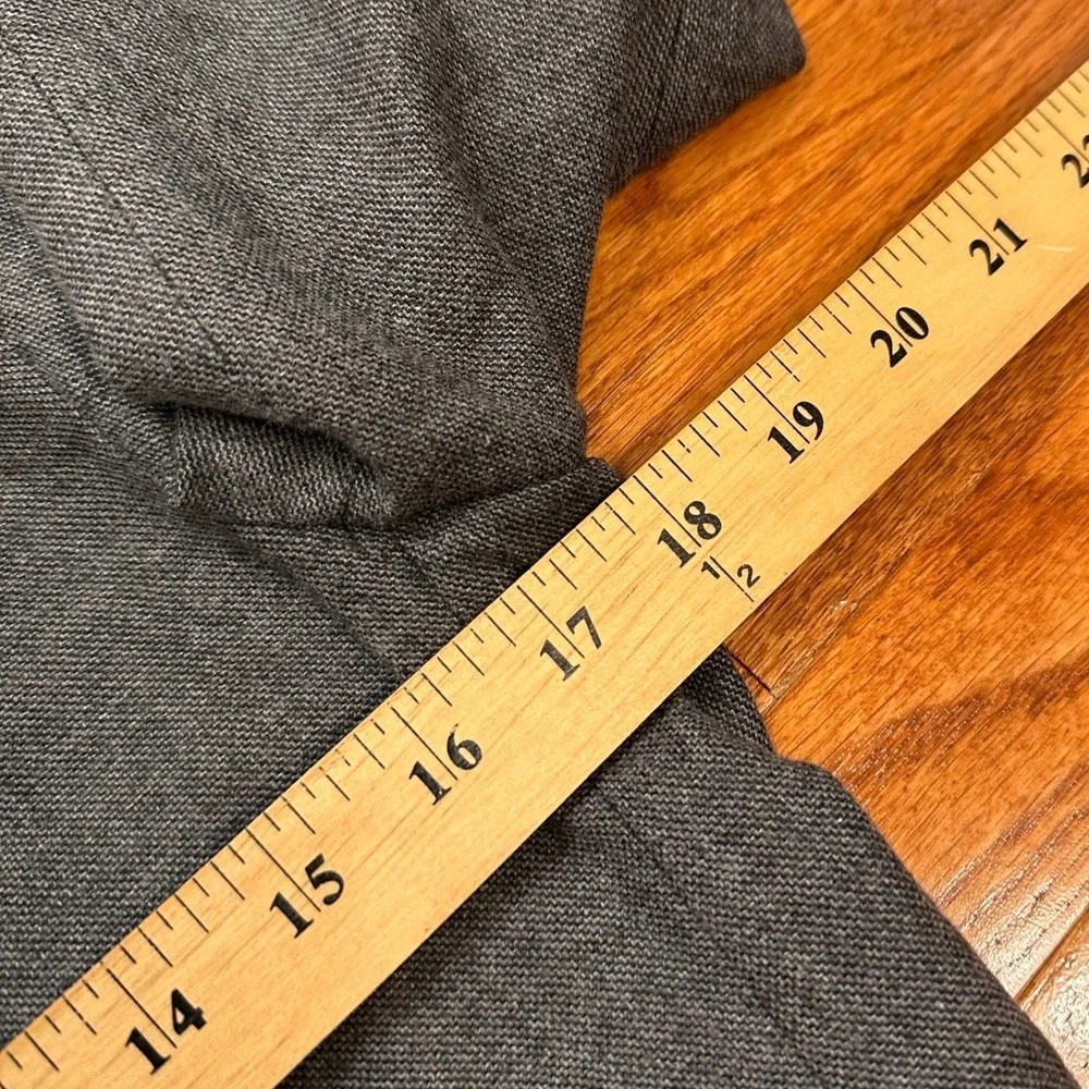 J.Crew Ludlow Blazer Mens 34S Slim‎ Gray Moon Worsted Wool Cotton Unstructured